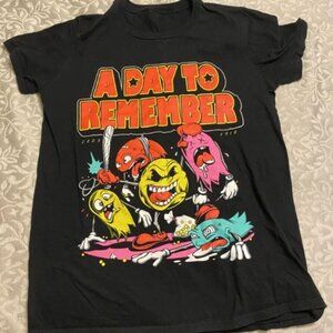 A Day To Remember Band Black T-Shirt
